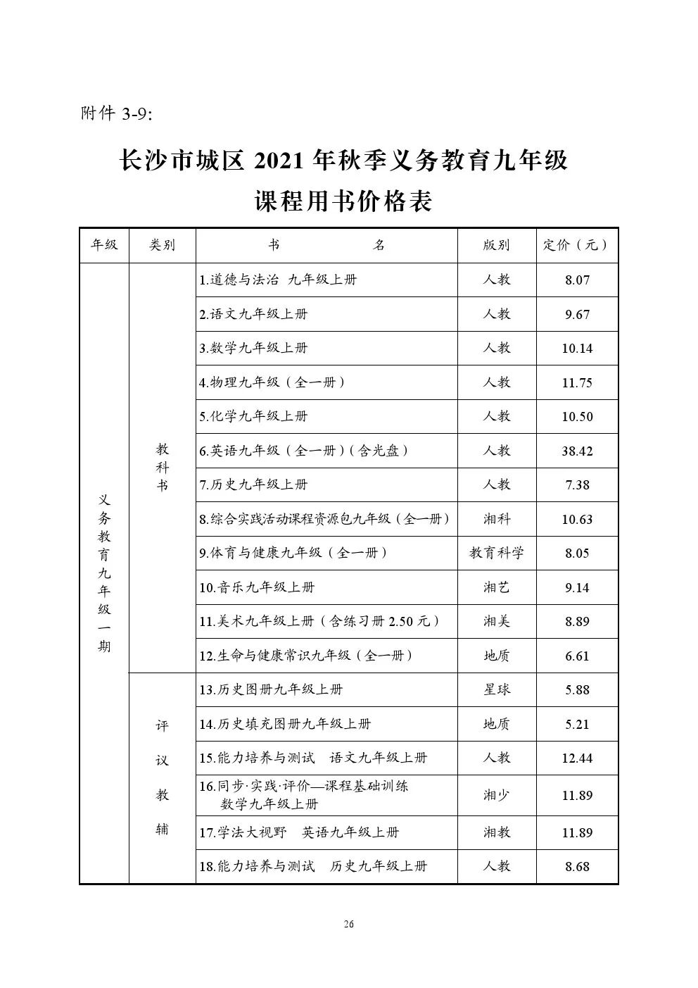 长沙市耀华中学收费标准 刚刚发布！长沙市2021秋季中小学收费标准出台！