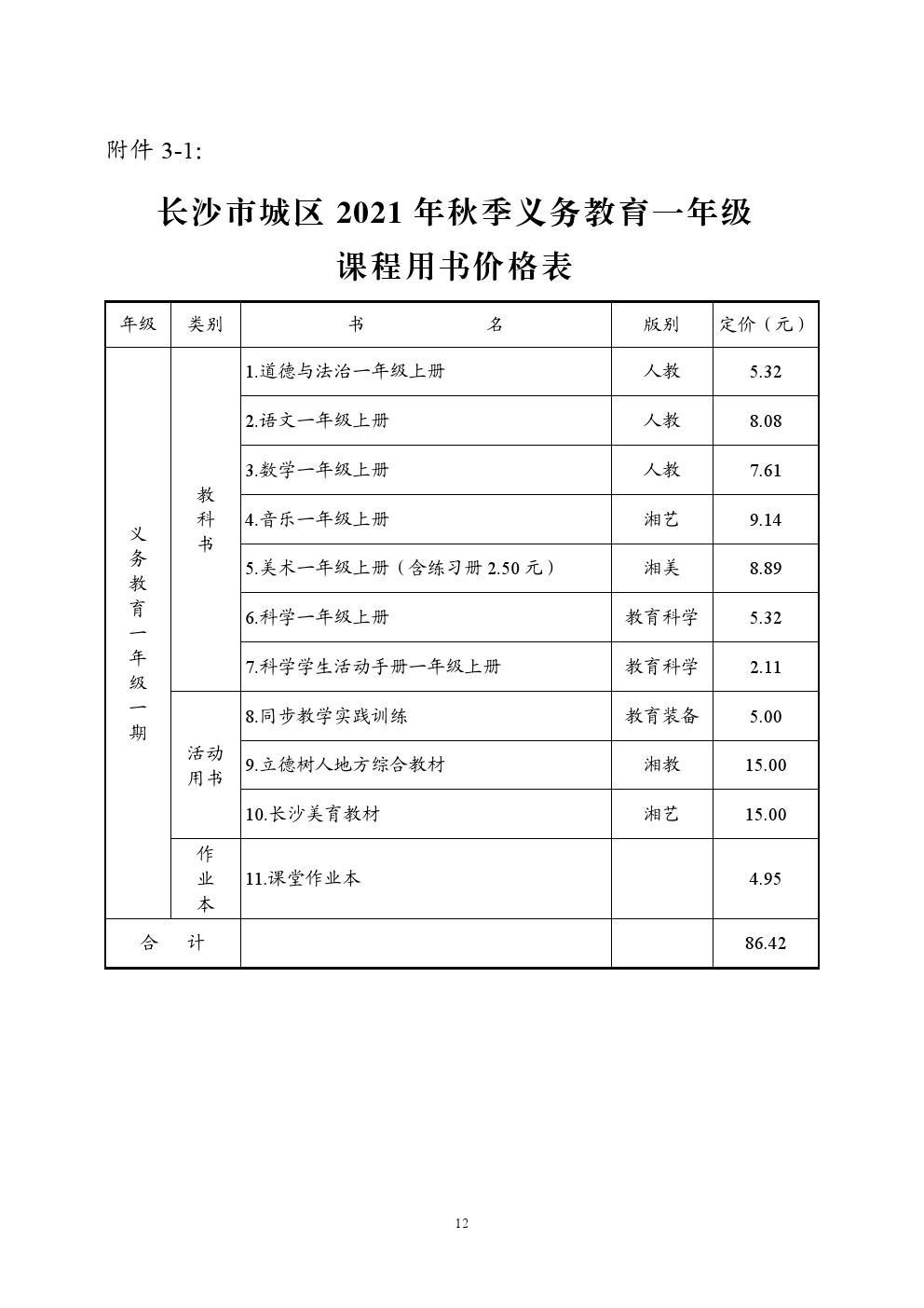 长沙耀华高中学费标准表 长沙2021秋季中小学收费标准出台